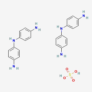 4.4'-DIAMINODIPHENYLAMINESULFATE structure, CAS 6369-04-6