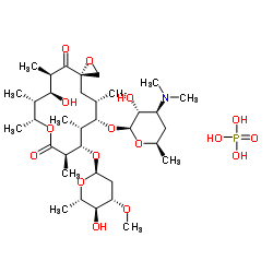 OLEANDOMYCIN PHOSPHATE structure, CAS 7060-74-4