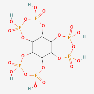 Myo-Inositol, cyclic 1,2:3,4:5,6-tris(P,P'-dihydrogen diphosphate) structure, CAS 802590-64-3