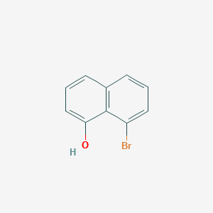 1-Hydroxy-8-bromonaphthalene structure, CAS 62456-32-0
