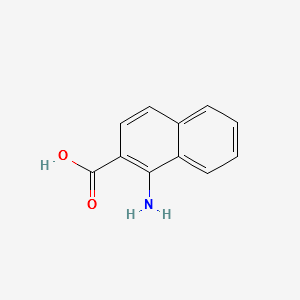 1-aminonaphthalene-2-carboxylic acid structure, CAS 4919-43-1