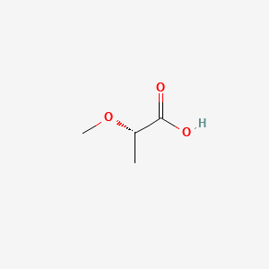 (S)-(-)-2-METHOXYPROPIONIC ACID structure, CAS 23953-00-6