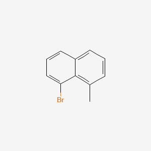 1-BROMO-8-METHYLNAPHTHALENE structure, CAS 33295-37-3
