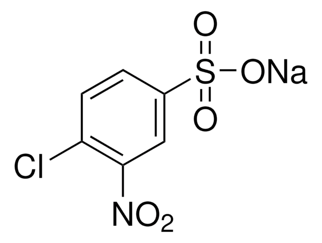 4-CHLORO-3-NITROBENZENESULFONIC ACID, SODIUM SALT structure, CAS 17691-19-9