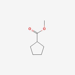 METHYL CYCLOPENTANECARBOXYLATE structure, CAS 4630-80-2