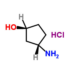 (1S,3S)3aMinocyclopentan1ol hydrochloride structure, CAS 1523530-42-8