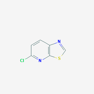 5-chlorothiazolo[5,4-b]pyridine structure, CAS 1313726-12-3