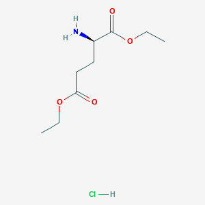 D-Glutamic Acid diethyl ester hydrochloride structure, CAS 1001-19-0