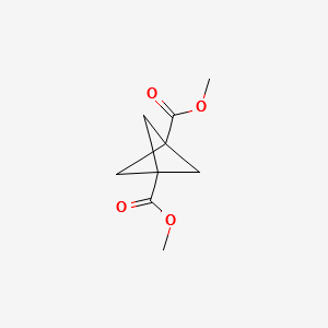 DiMethyl bicyclo[1.1.1]pentane-1,3-dicarboxylate structure, CAS 115913-32-1