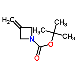 1-Boc-3-methylideneazetid... structure, CAS 934664-41-2