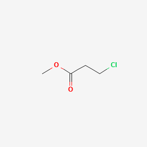 3-CHLOROPROPIONIC ACID METHYL ESTER structure, CAS 6001-87-2