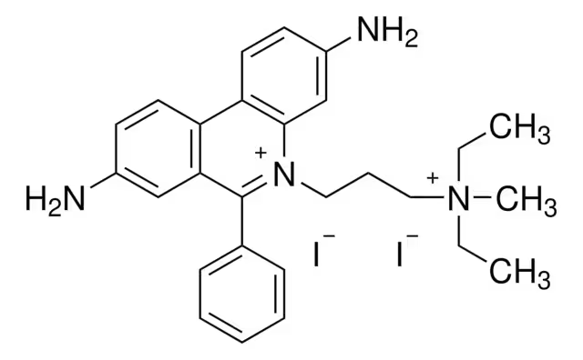 Propidium structure, CAS 36015-30-2