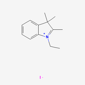 1-Ethyl-2,3,3-triMethylindoleniuM Iodide structure, CAS 14134-81-7