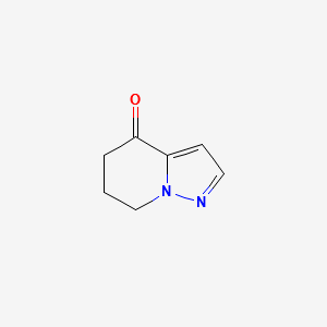 6,7-Dihydropyrazolo[1,5-a]pyridin-4(5H)-one structure, CAS 197094-19-2