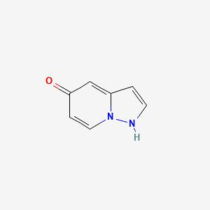 PYRAZOLO[1,5-A]PYRIDIN-5-OL structure, CAS 156969-42-5