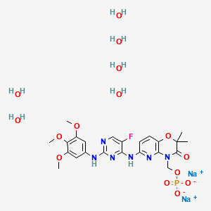 FostaMatinib DisodiuM Hexahydrate structure, CAS 914295-16-2