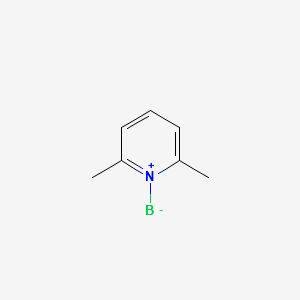 2,6-dimethylpyridine--borane structure, CAS 3999-42-6
