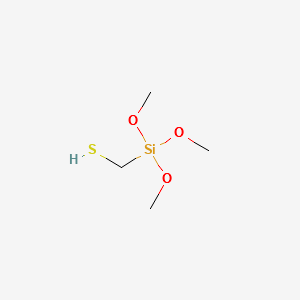 (Trimethoxysilyl)methanethiol structure, CAS 30817-94-8