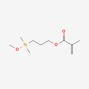 METHACRYLOXYPROPYLDIMETHYLMETHOXYSILANE structure, CAS 66753-64-8