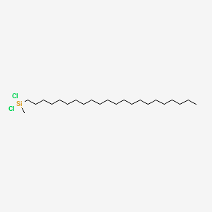 DOCOSYLMETHYLDICHLOROSILANE structure, CAS 67892-56-2