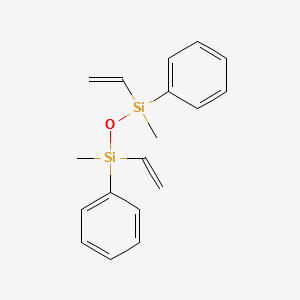 1,3-DIVINYL-1,3-DIPHENYL-1,3-DIMETHYLDISILOXANE structure, CAS 2627-97-6