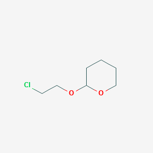 2-(2-CHLOROETHOXY)TETRAHYDRO-2H-PYRAN structure, CAS 5631-96-9