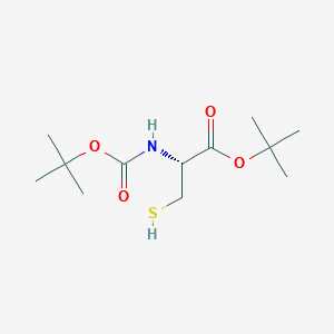 Boc-Cys-OtBu structure, CAS 98330-15-5