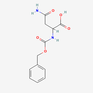 Z-DL-ASPARAGINE structure, CAS 29880-22-6