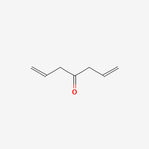 Diallyl ketone structure, CAS 53859-89-5