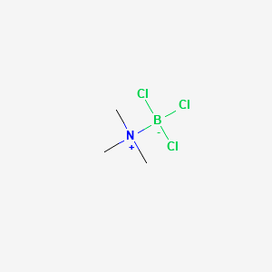 trichloro(trimethylamine)boron structure, CAS 1516-55-8