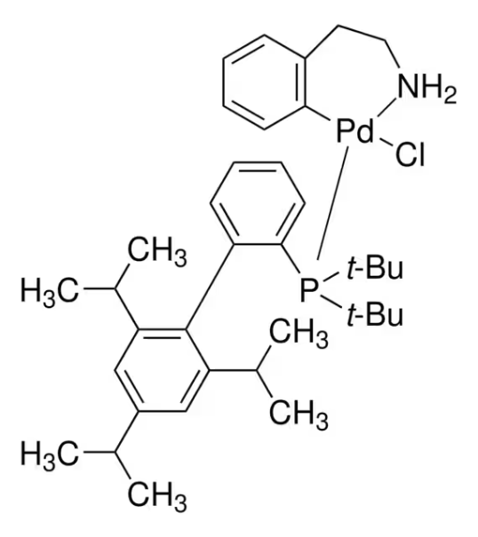 tBuXPhos Pd G1 structure, CAS 1142811-12-8