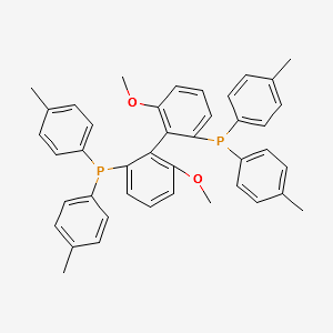 (S)-(-)-2,2'-Bis(di-p-tolylphosphino)-6,6'-dimethoxy-1,1'-biphenyl,min.97% structure, CAS 133545-25-2