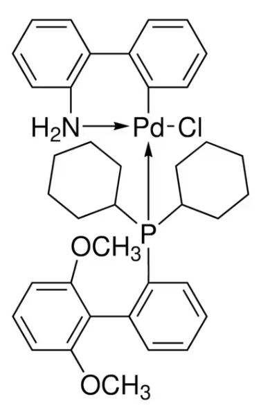 SPhos Pd G2 structure, CAS 1375325-64-6