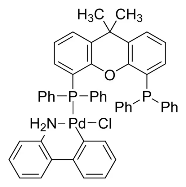 XantPhos-Pd-G2 structure, CAS 1375325-77-1