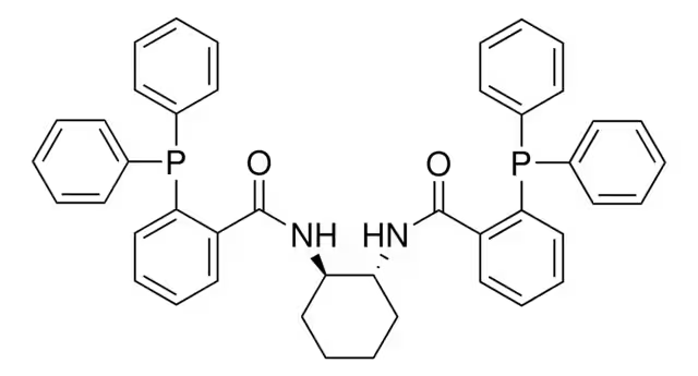 (1R,2R)-(+)-1,2-DIAMINOCYCLOHEXANE-N,N'-BIS(2'-DIPHENYLPHOSPHINOBENZOYL) structure, CAS 138517-61-0