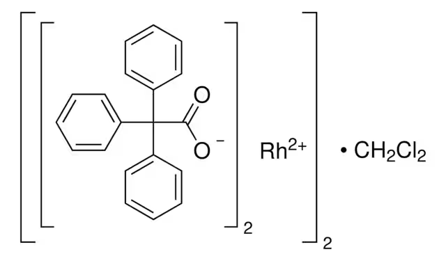 Rhodiumtriphenylacetate structure, CAS 142214-04-8