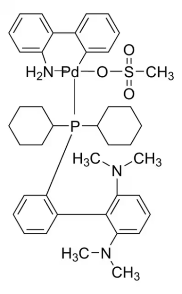 Palladacycle Gen. 3 structure, CAS 1447963-73-6