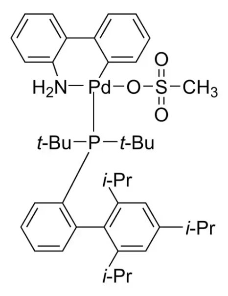tBuXPhos Pd G3 structure, CAS 1447963-75-8