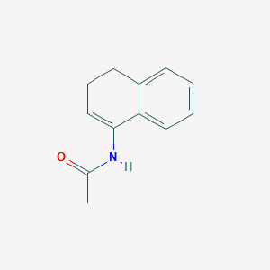 Acetamide, N-(3,4-dihydro-1-naphthalenyl)- structure, CAS 213272-97-0