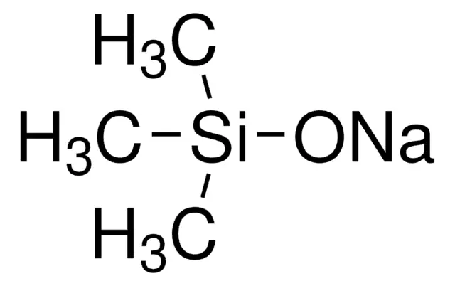 SODIUM TRIMETHYLSILANOLATE structure, CAS 18027-10-6