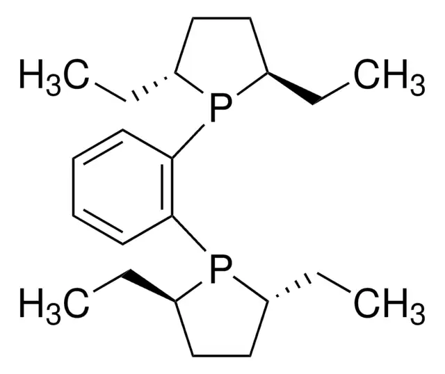 (-)-1,2-BIS[(2R,5R)-2,5-DIMETHYLPHOSPHOLANO]BENZENE structure, CAS 147253-67-6