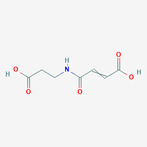 CIS-5-AZA-4-OXO-OCT-2-EN-DIOIC ACID structure, CAS 57079-11-5