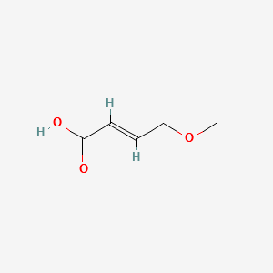 (2E)-4-Methoxy-2-butenoic Acid structure, CAS 63968-74-1
