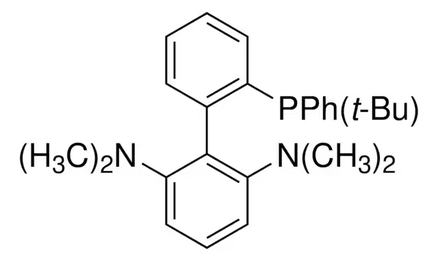 2'-[(1,1-Dimethylethyl)phenylphosphino]-N2,N2,N6,N6-tetramethyl-[1,1'-biphenyl]-2,6-diamine structure, CAS 1660153-91-2