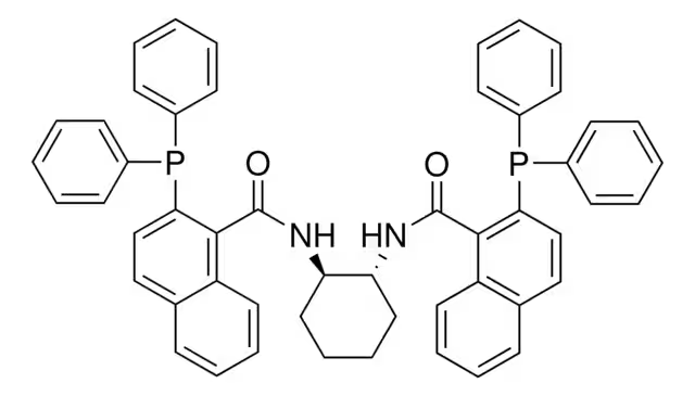 (1R,2R)-(+)-1,2-DIAMINOCYCLOHEXANE-N,N'-BIS(2-DIPHENYLPHOSPHINO-1-NAPHTHOYL) structure, CAS 174810-09-4