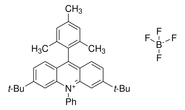 3,6-di-tert.-butyl-9-mesityl-phenylacridin-10-ium tetrafluoroborate structure, CAS 1810004-87-5