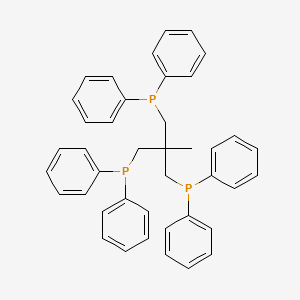 1,1,1-TRIS(DIPHENYLPHOSPHINOMETHYL)ETHANE structure, CAS 22031-12-5