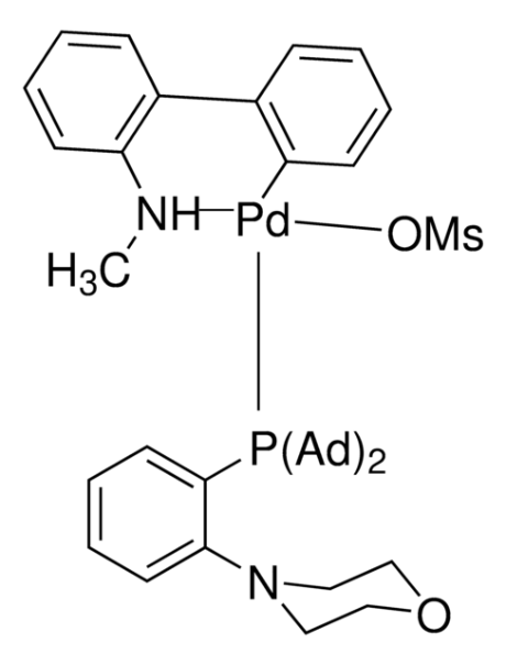 Mor-Dalphos Palladacycle Gen. 4 structure, CAS 2230788-66-4