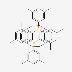 (S)-(+)-4,12-Bis(di(3,5-xylyl)phosphino)-[2.2]-paracyclophane structure, CAS 325168-88-5