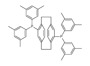 (R)-(-)-4,12-Bis(di(3,5-xylyl)phosphino)-[2.2]-paracyclophane structure, CAS 325168-89-6